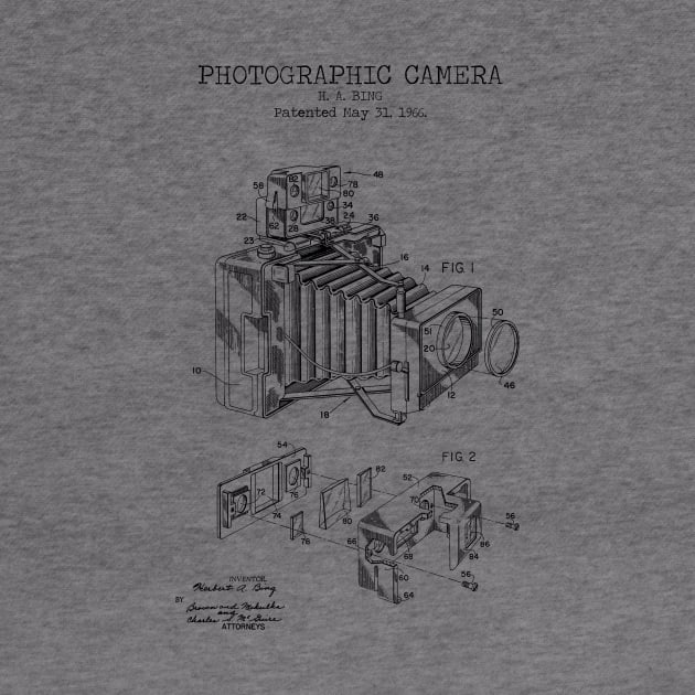 PHOTOGRAPHIC CAMERA patent by Dennson Creative